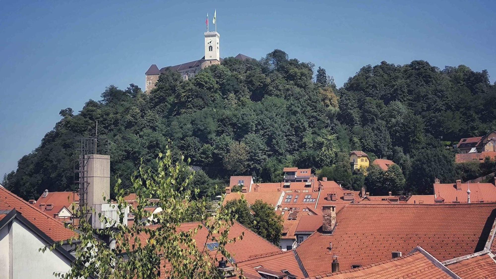 Apartament Penthouse View In Town Lublana Zewnętrze zdjęcie